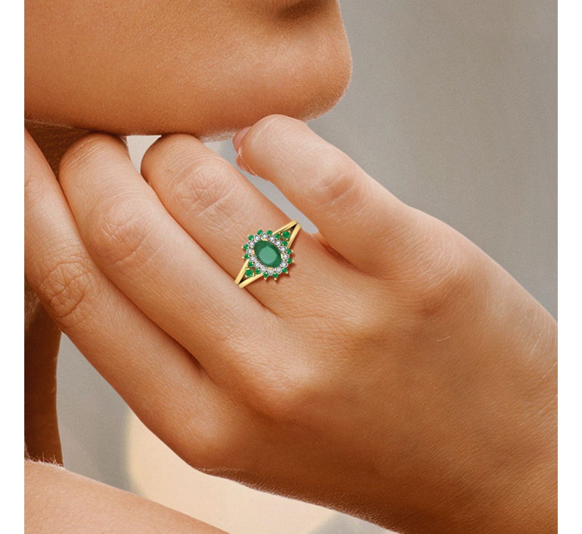 Pinnacle Luster Diamond Ring