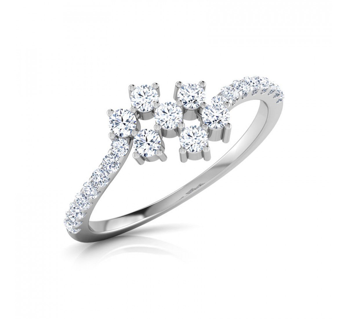 Twinkling Florrie Diamond Ring