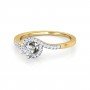 Imperial Twist Diamond Ring
