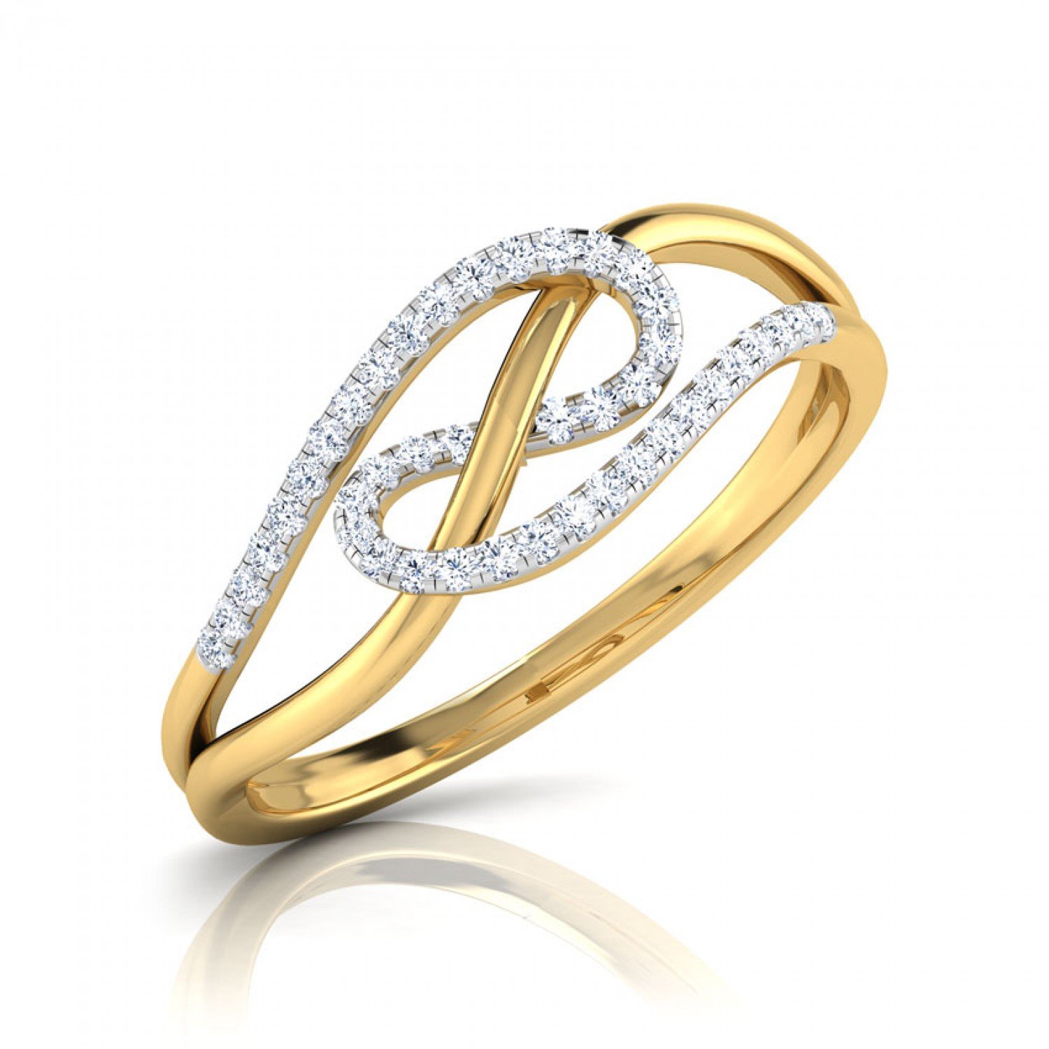 Ametrine Vesper Diamond Ring