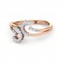 Stefanie Theodara Tone Diamond Ring