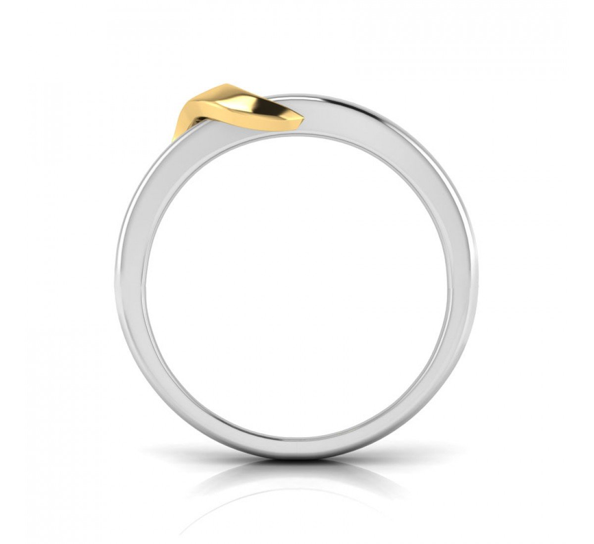 Sculpture Braid Diamond Ring