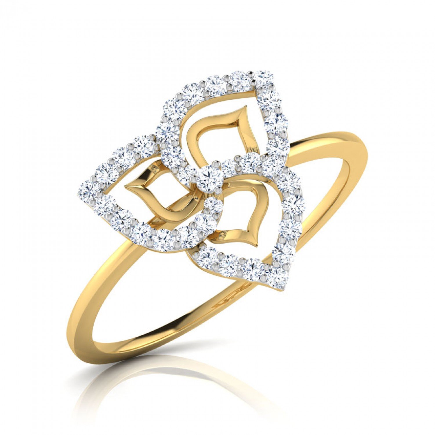 Ruth Garnet Diamond Ring