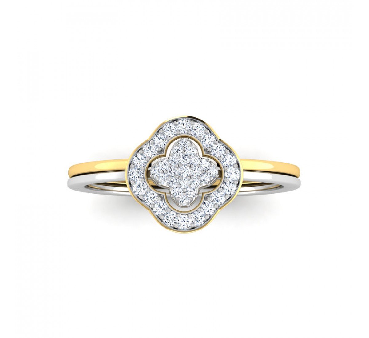 Aura Lattice Diamond Ring