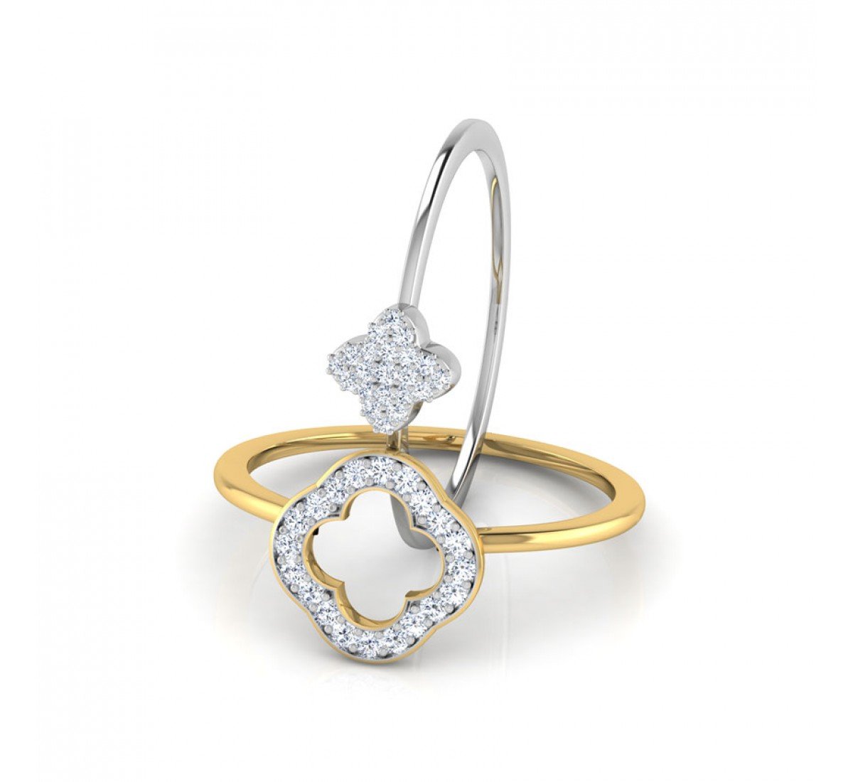 Aura Lattice Diamond Ring