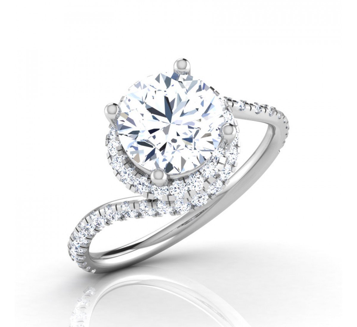 Bidu Eterna Solitaire Diamond Ring