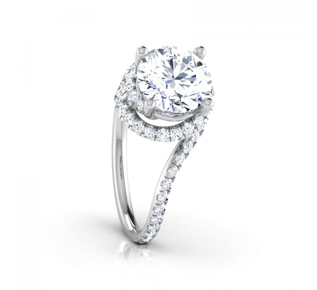 Bidu Eterna Solitaire Diamond Ring