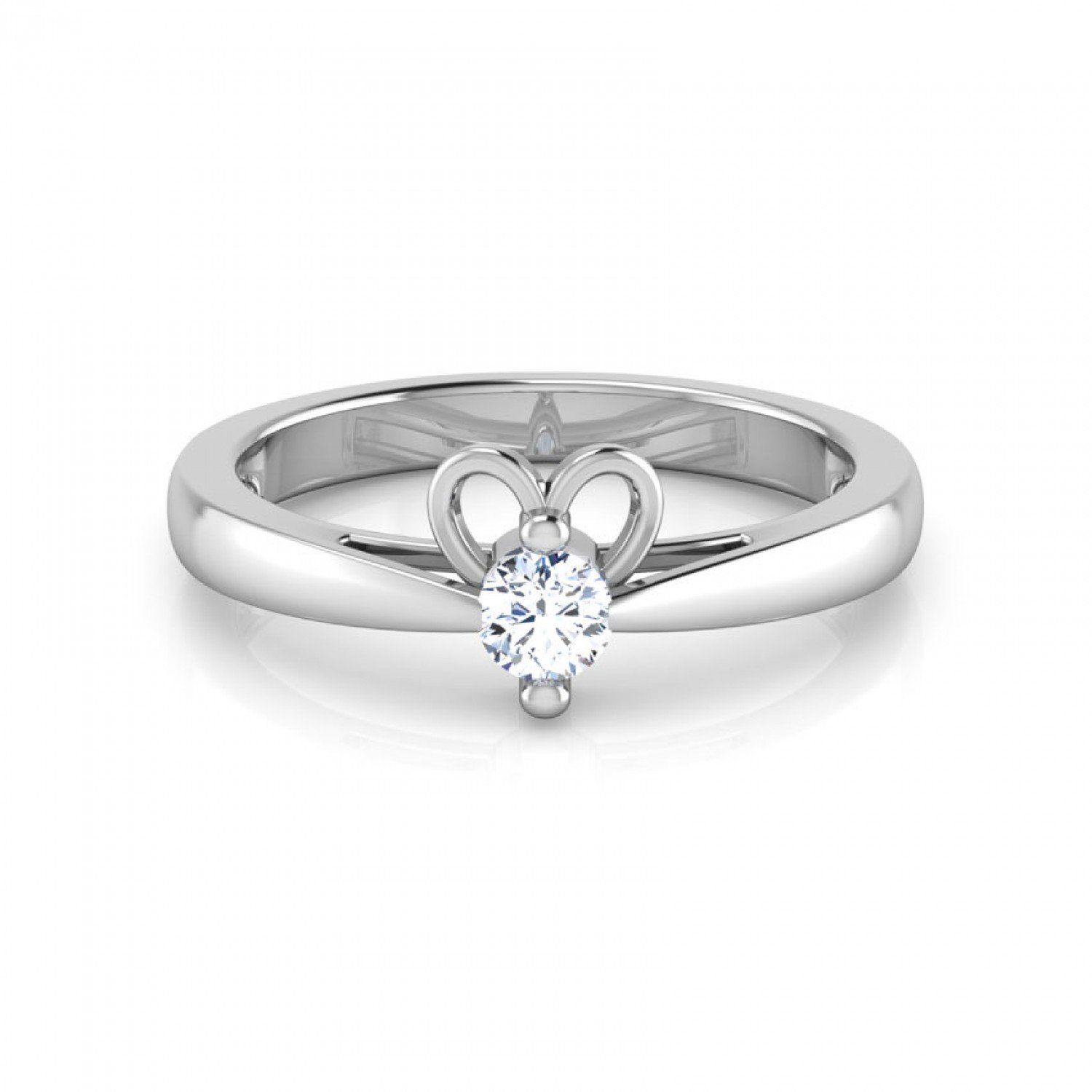 Heartfelt Embrace Diamond Ring