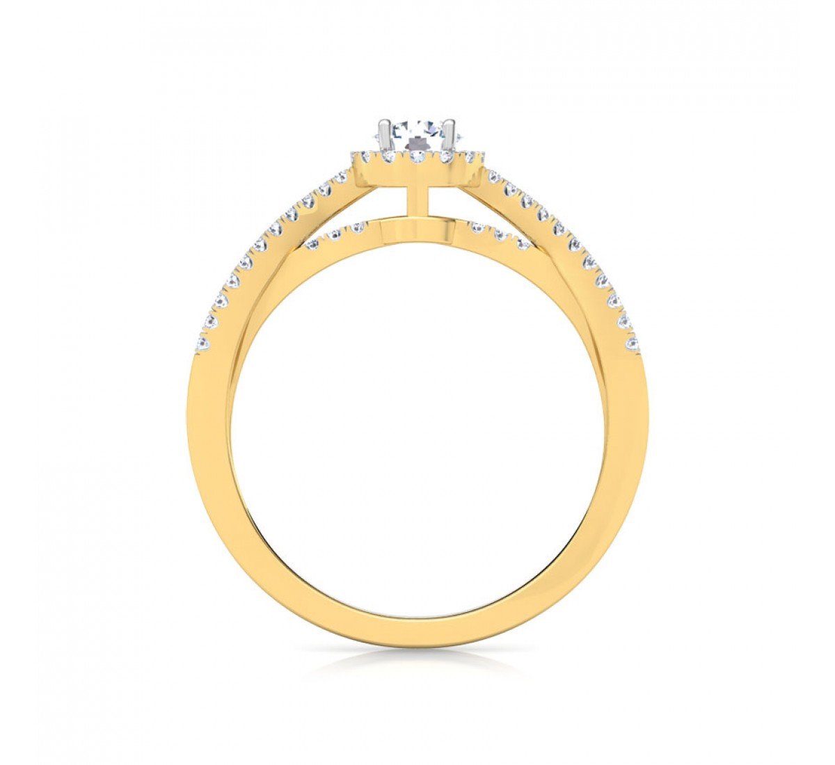 Crafted Supreme Solitaire Diamond Ring