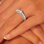 Starlight Solitaire Diamond Ring