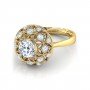 Taj Morpankh Solitaire Diamond Ring