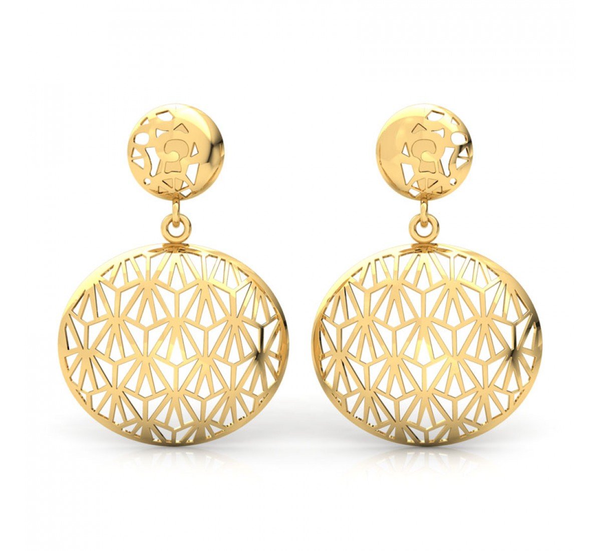 Reverie Syren Gold Earrings