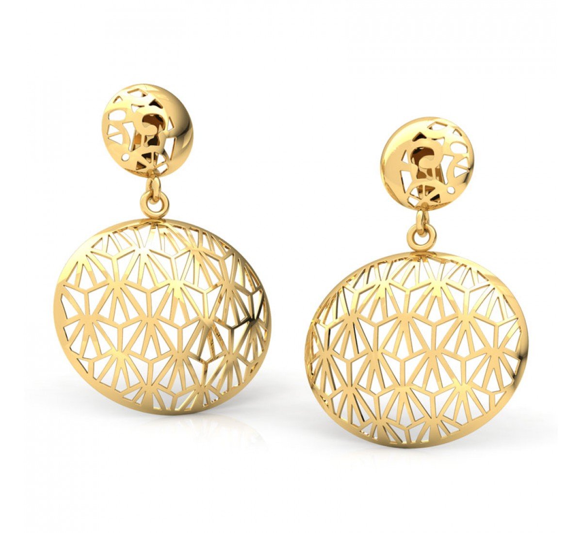 Reverie Syren Gold Earrings