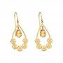 Zenara Bevan Gold Earrings