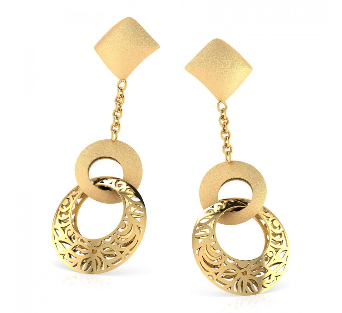 Arcane Luxor Gold Earrings