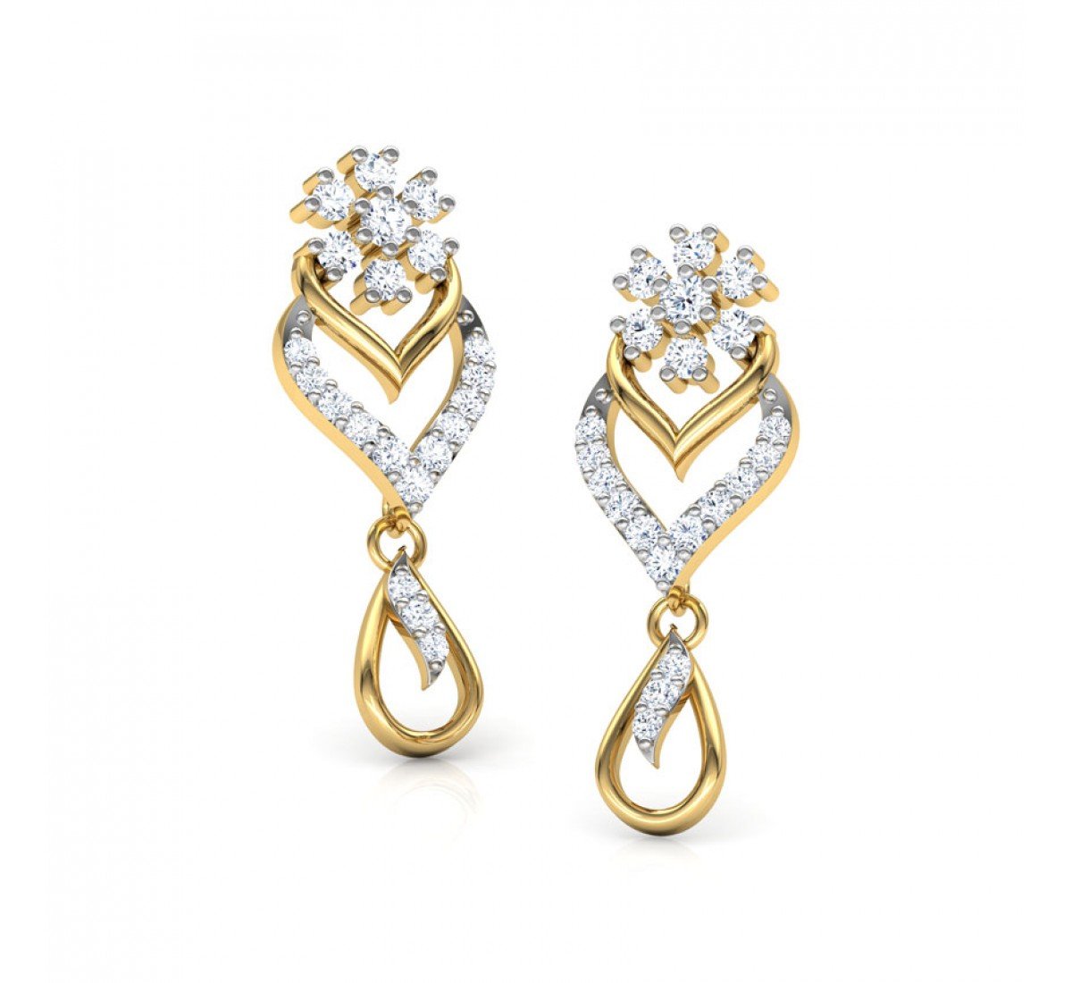 Quanta Logy Diamond Earrings