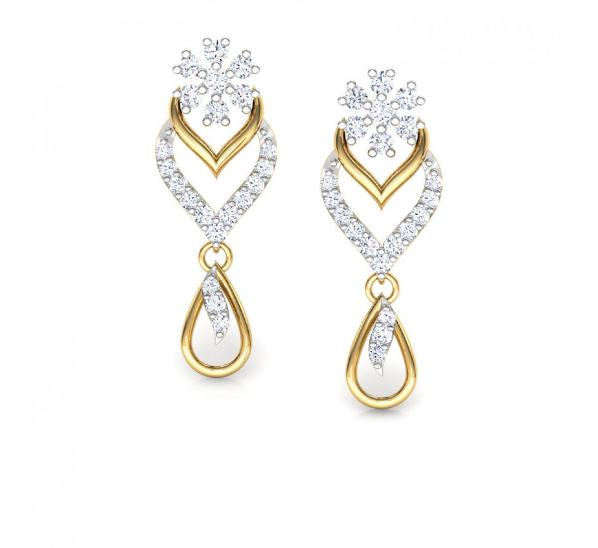 Quanta Logy Diamond Earrings