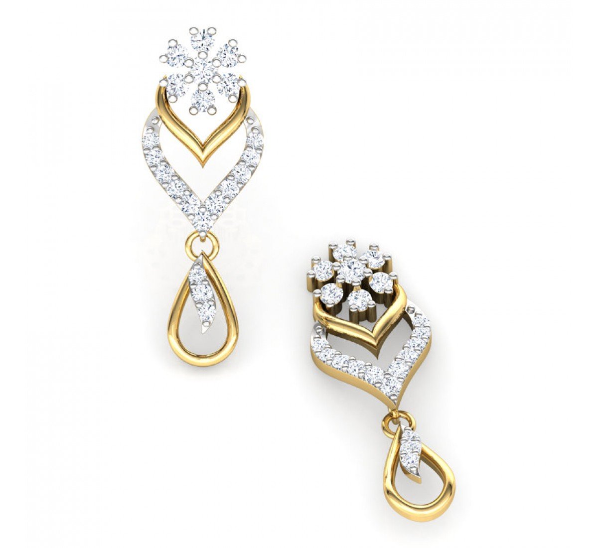 Quanta Logy Diamond Earrings