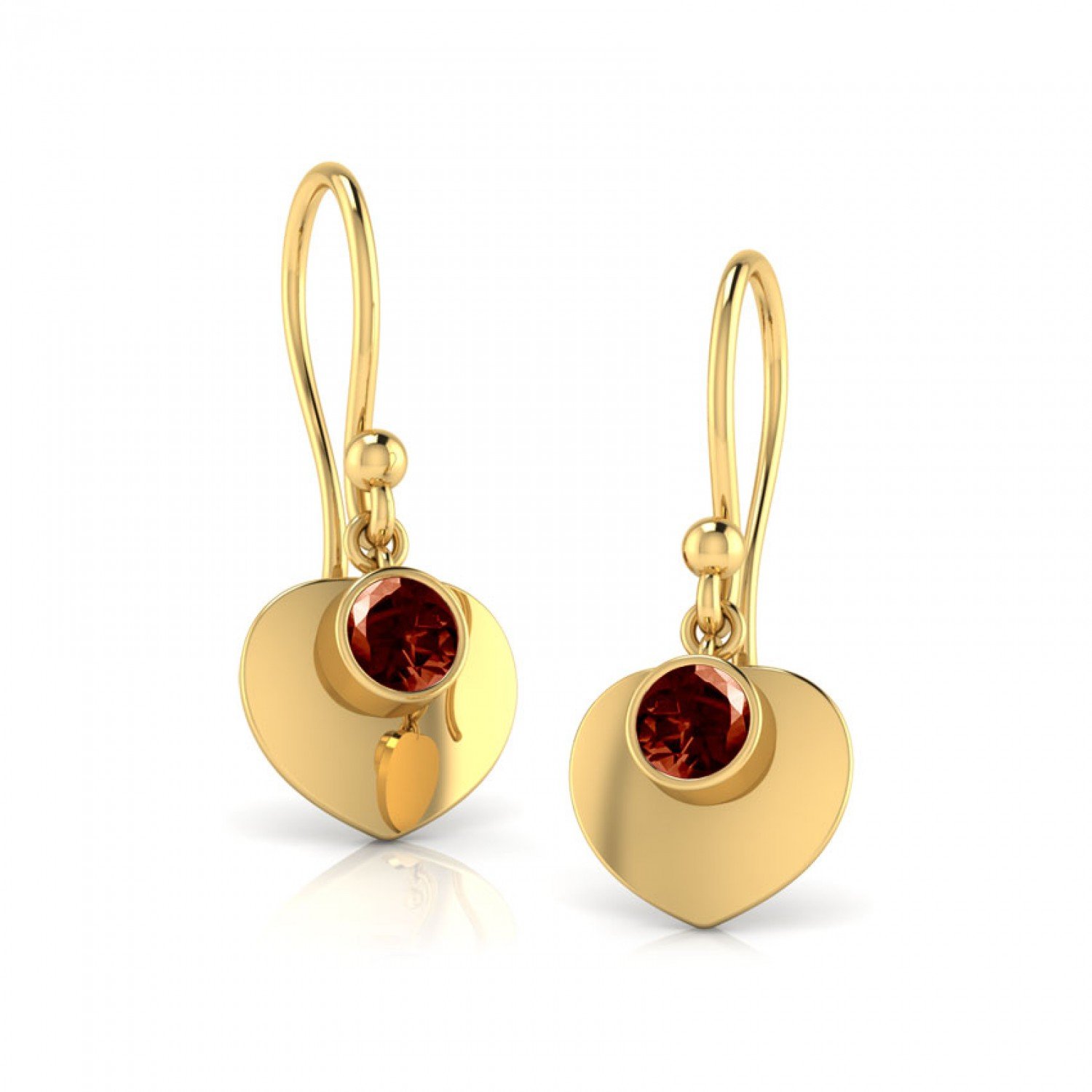 Aveline Rivulet Gold Earrings