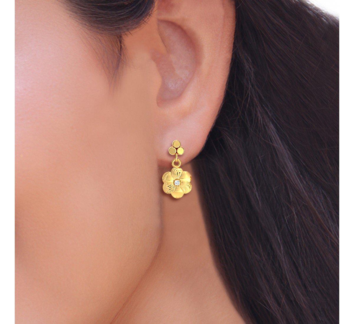 Lustra Crush Gold Earrings