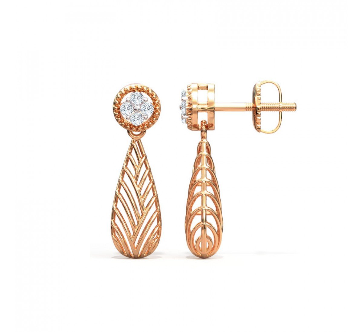 Tempest Diamond Earrings