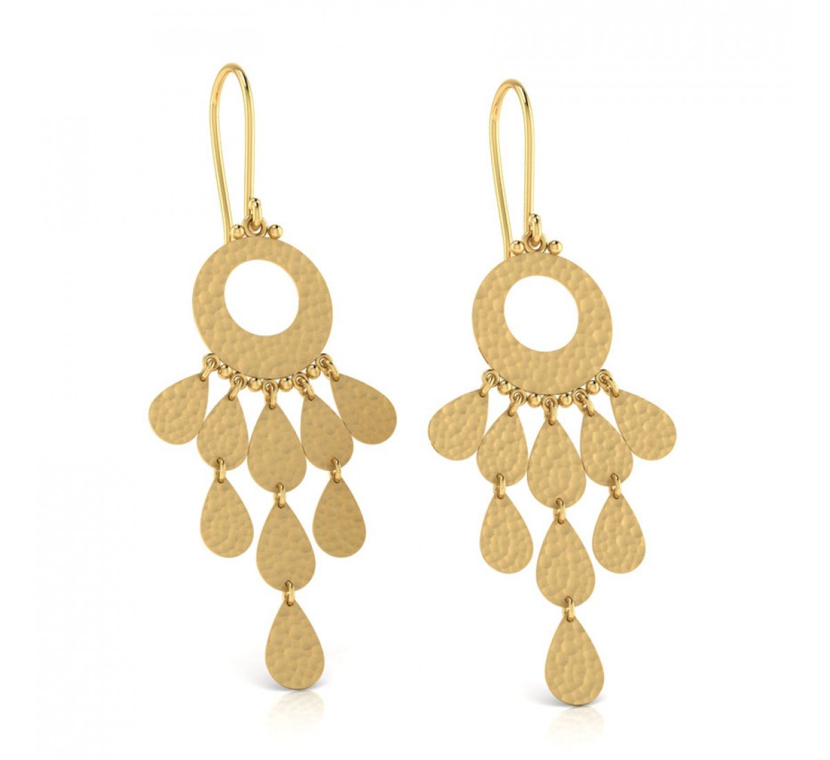 Prudence Trance Gold Earrings