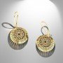 Flare Harmonix Gold Earrings