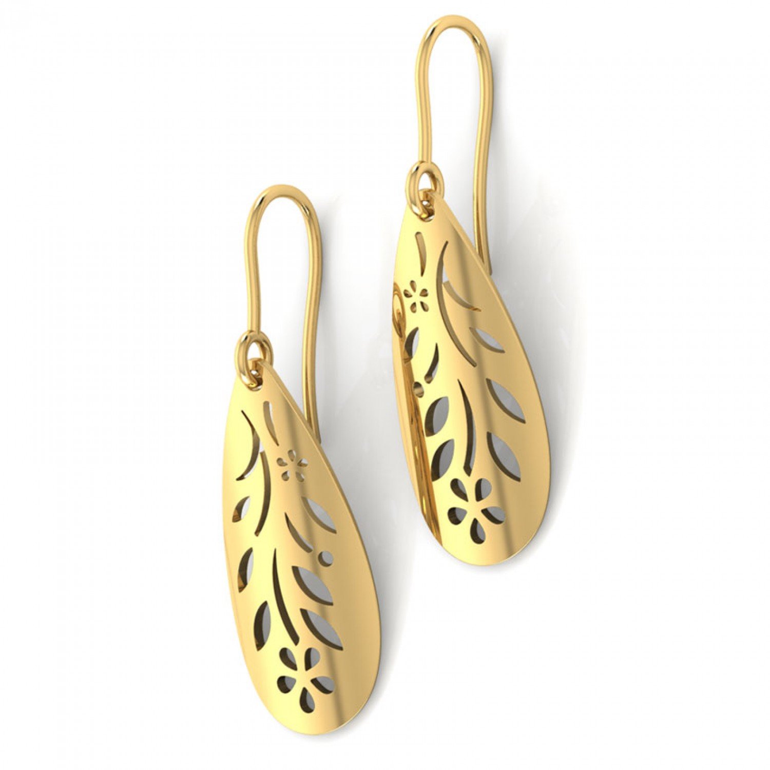 Solara Melange Gold Earrings