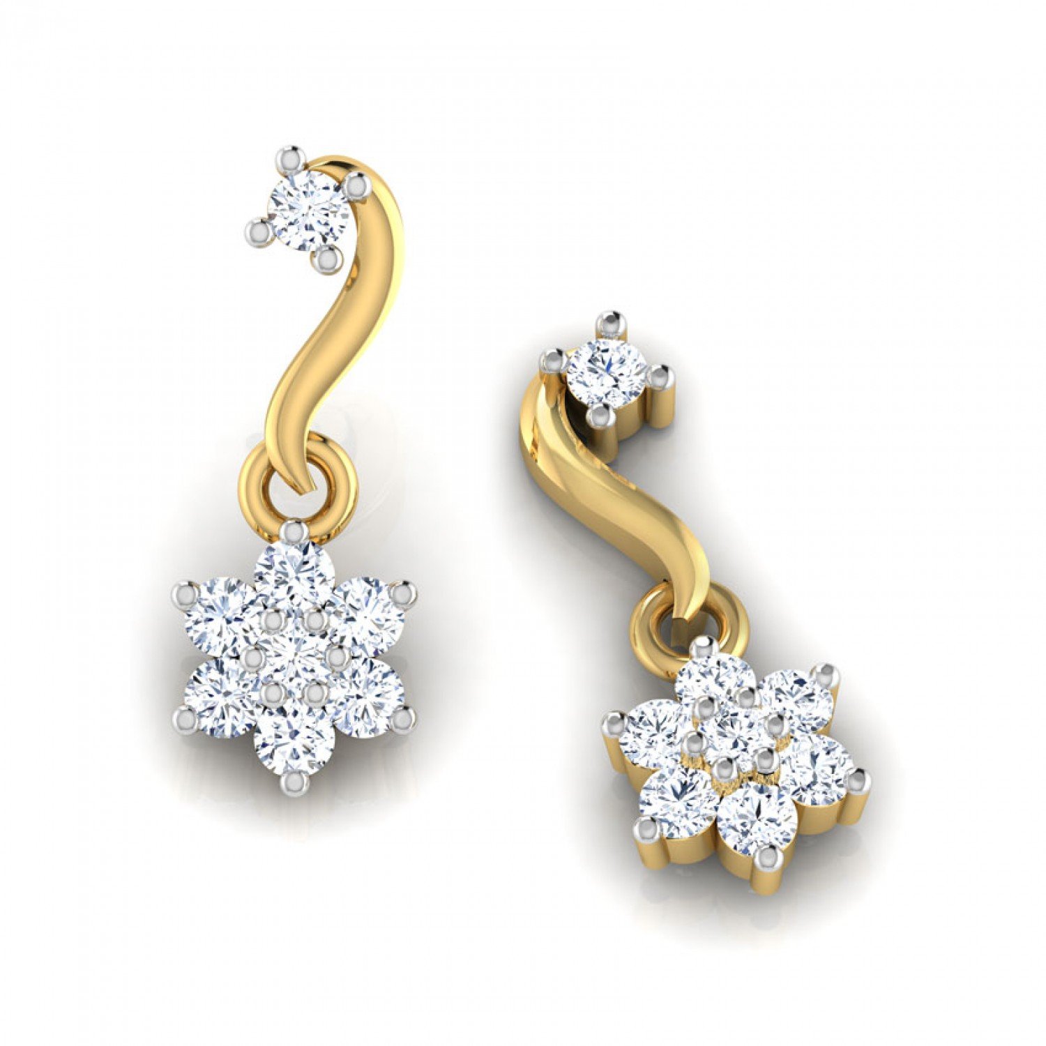 Relic Empress Diamond Earrings