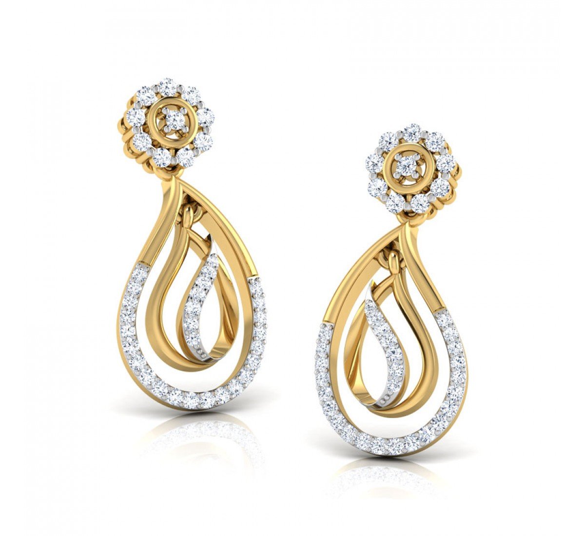 Empyreal Paarthivi Diamond Earrings