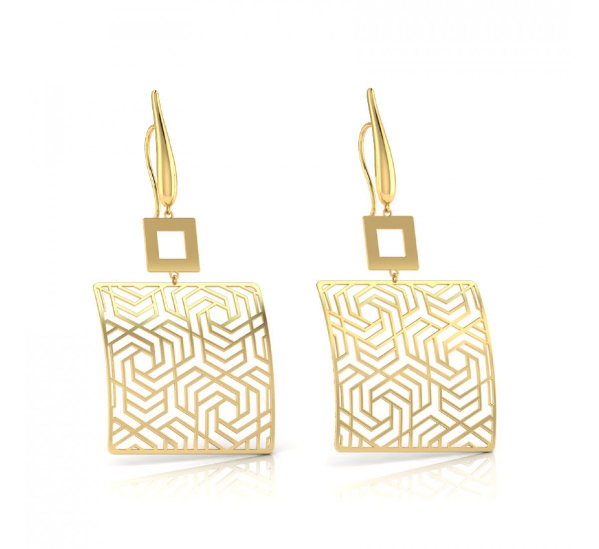 Regenerate Naatika Gold Earrings