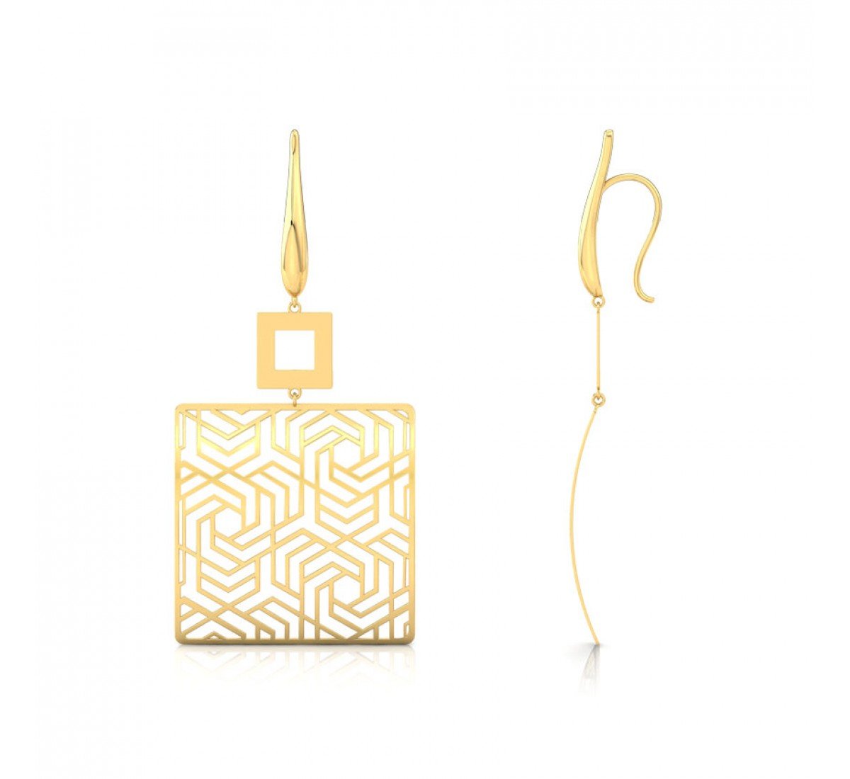 Regenerate Naatika Gold Earrings