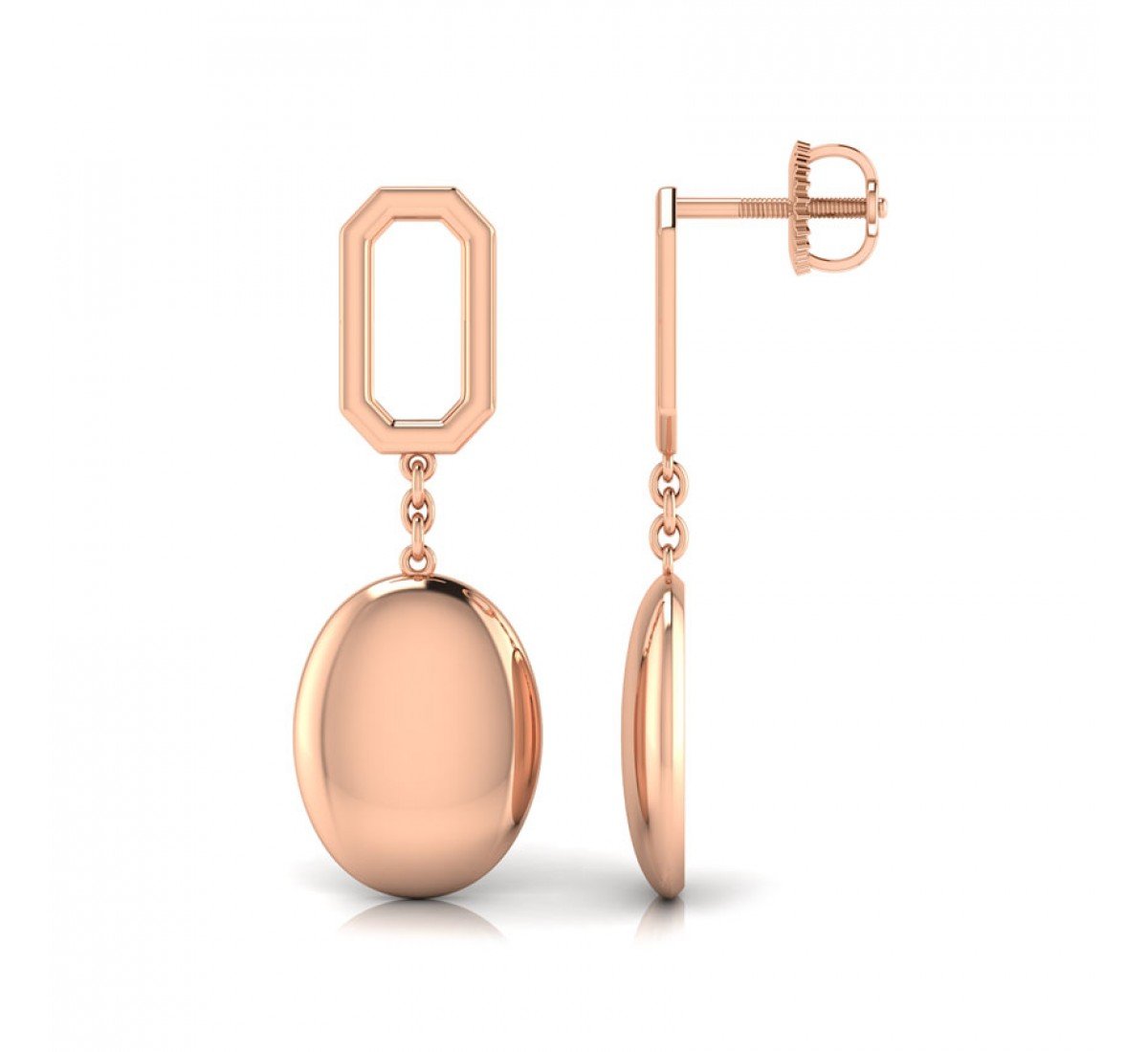 Glitz Jashwi Gold Earrings