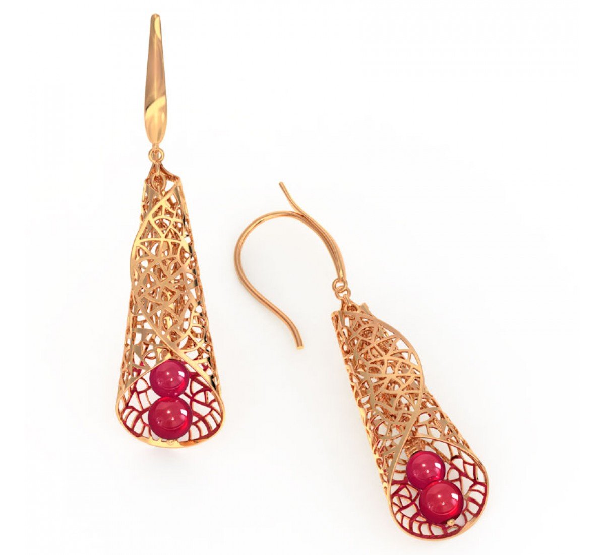Rivulet Veronica Gold Earrings
