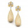 Casablanca Ornate Diamond Earrings