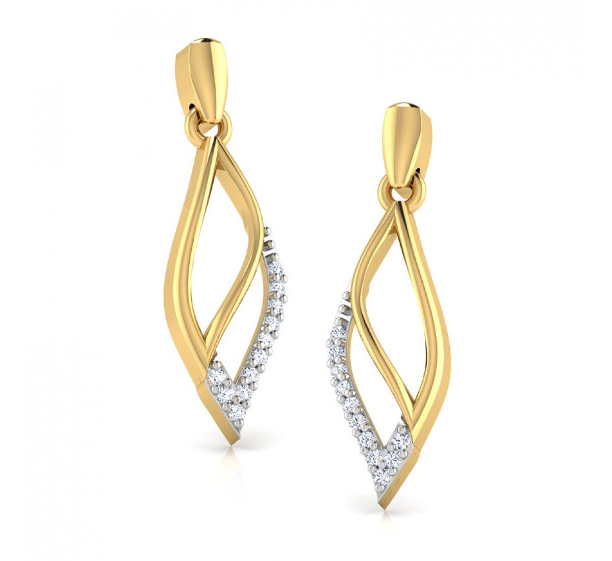 Lolly Cradle Diamond Earrings