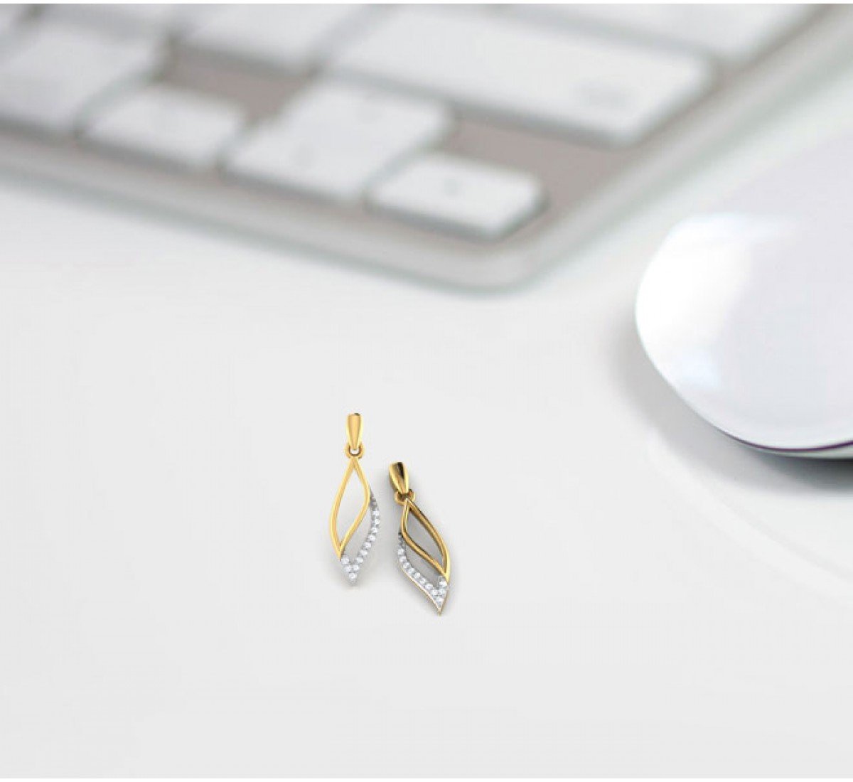 Lolly Cradle Diamond Earrings