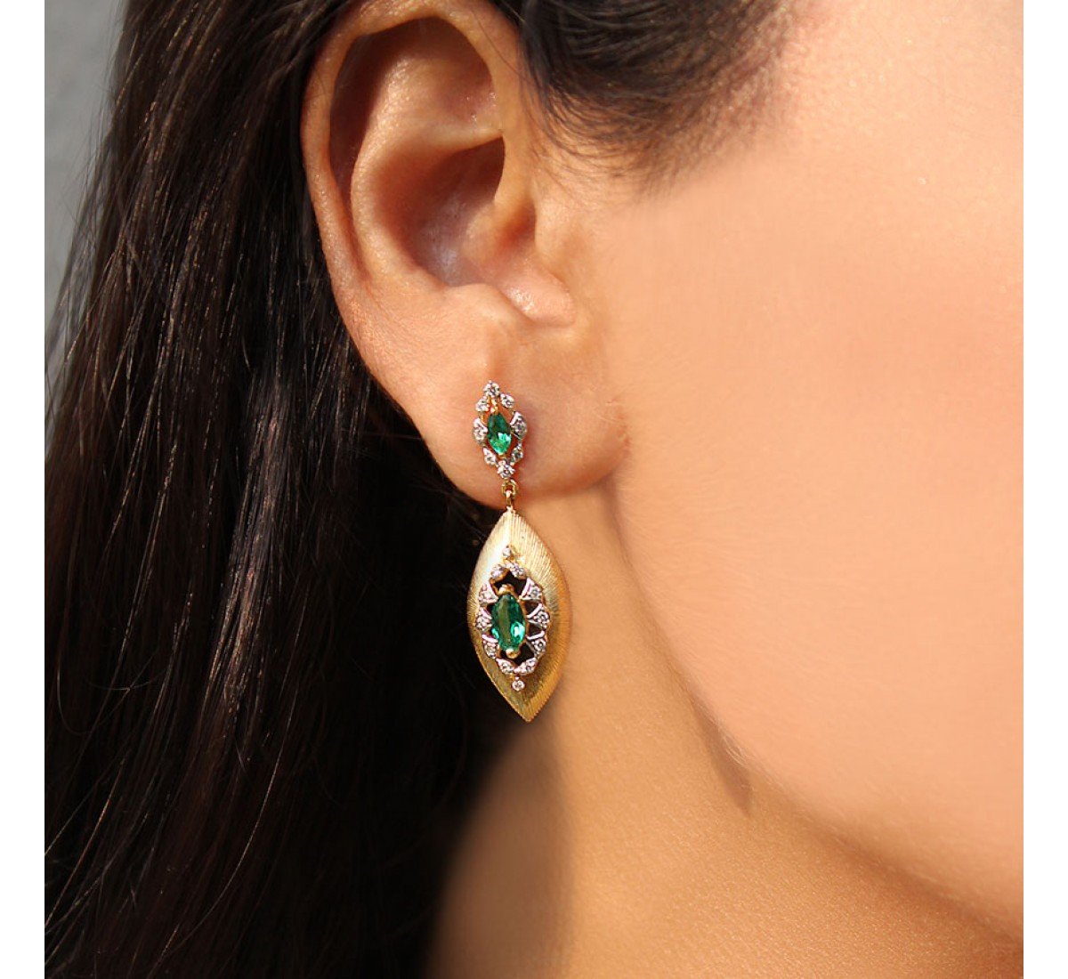 Mystify Braid Diamond Earrings