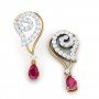 Elysify Alternated Diamond Earrings
