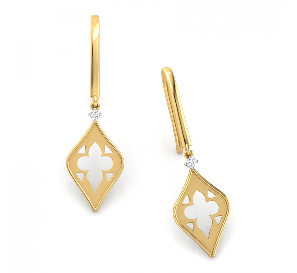 Verdantize Sylvia Diamond Earrings