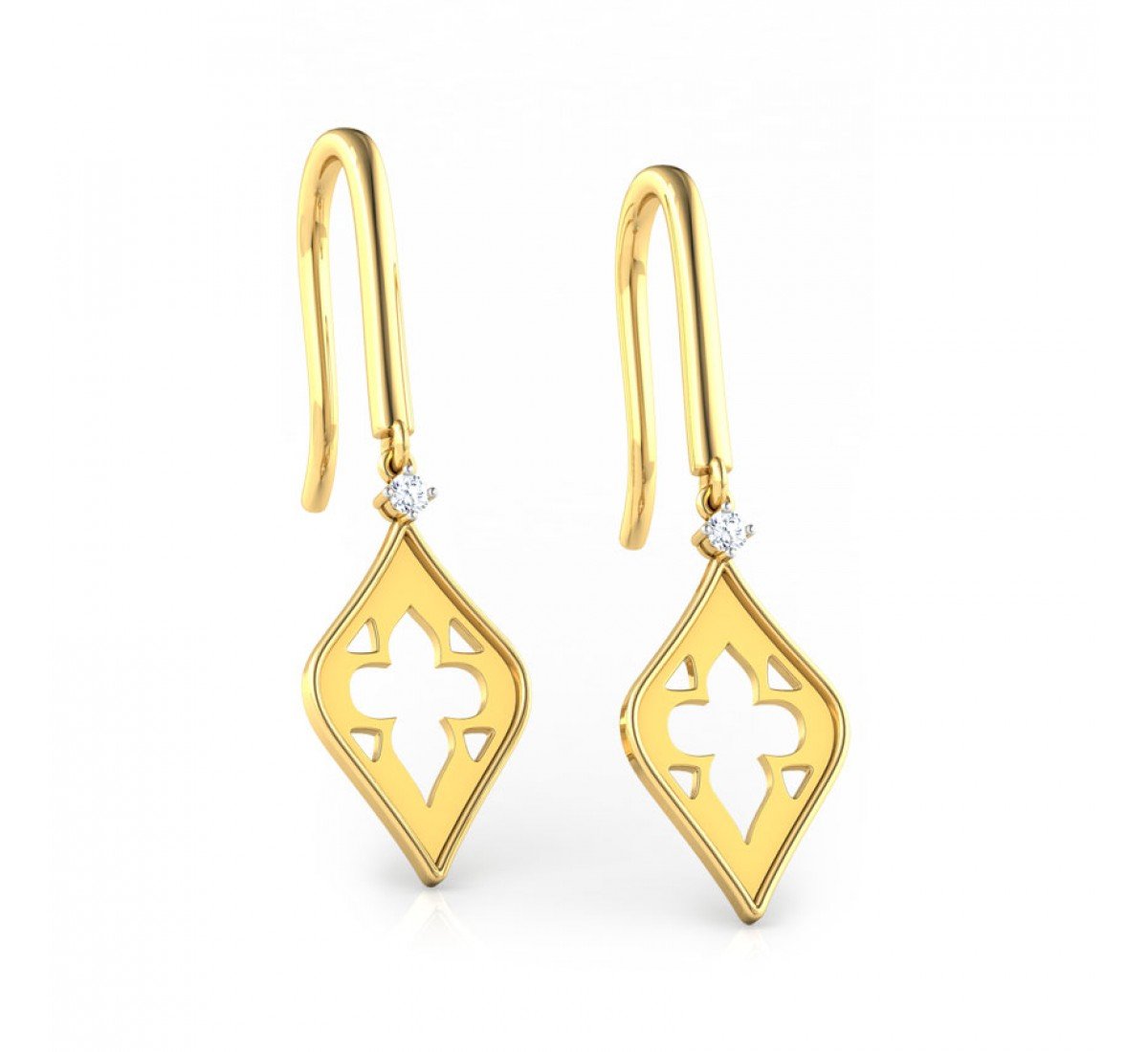Verdantize Sylvia Diamond Earrings