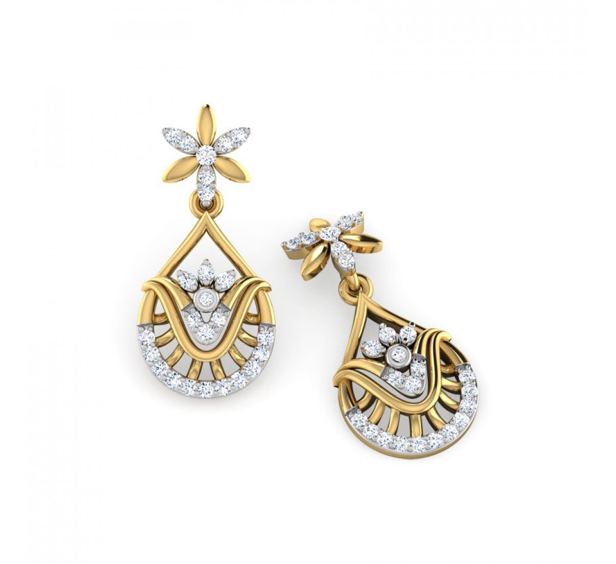 Unityze Maria Diamond Earrings
