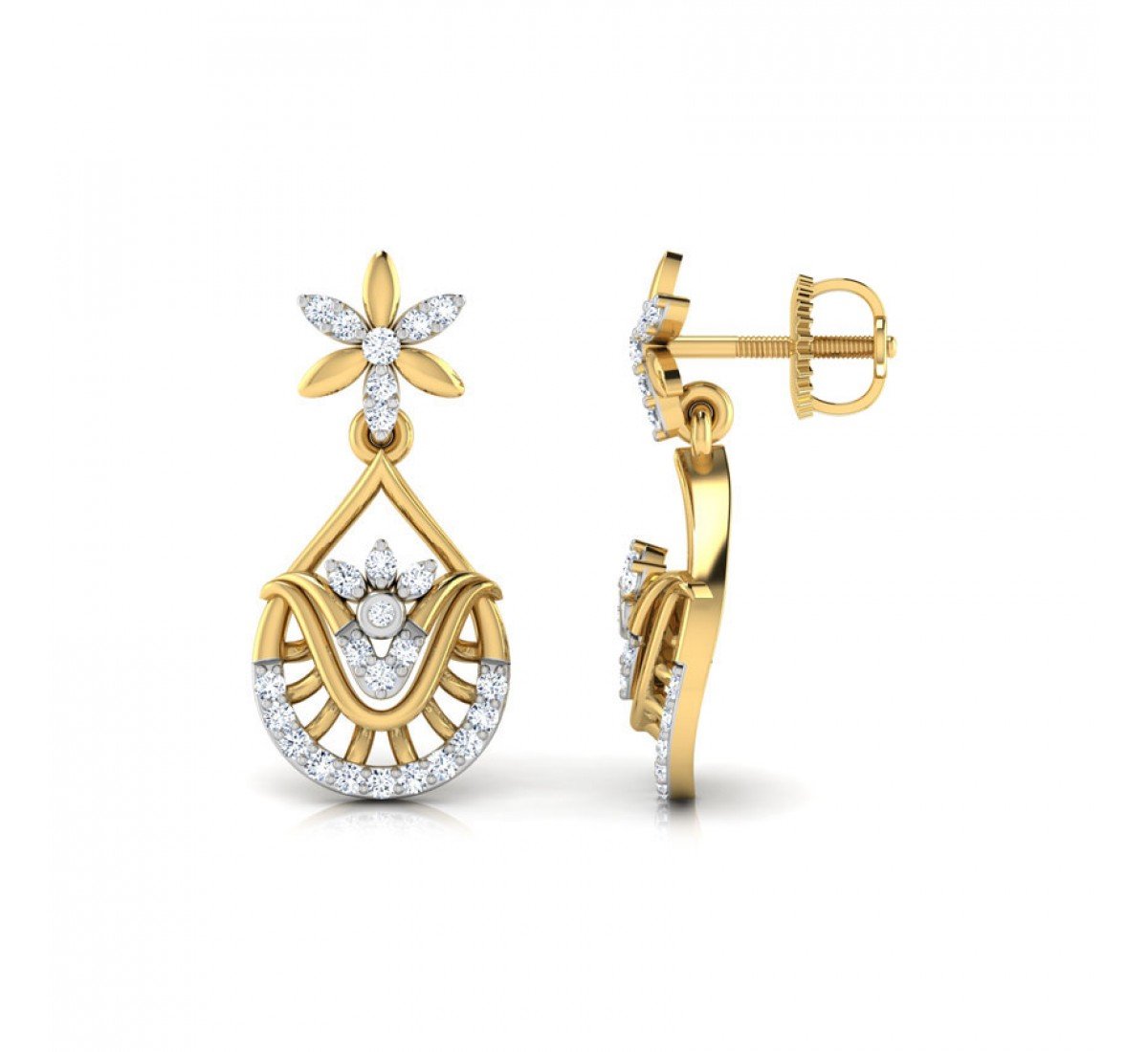 Unityze Maria Diamond Earrings