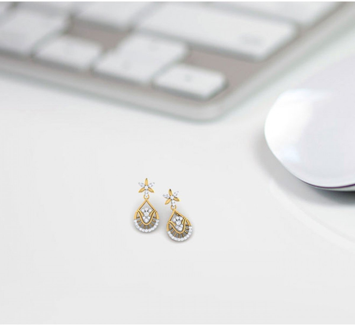 Unityze Maria Diamond Earrings