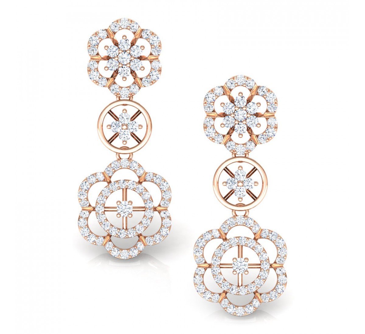 Vortexify Carina Diamond Earrings