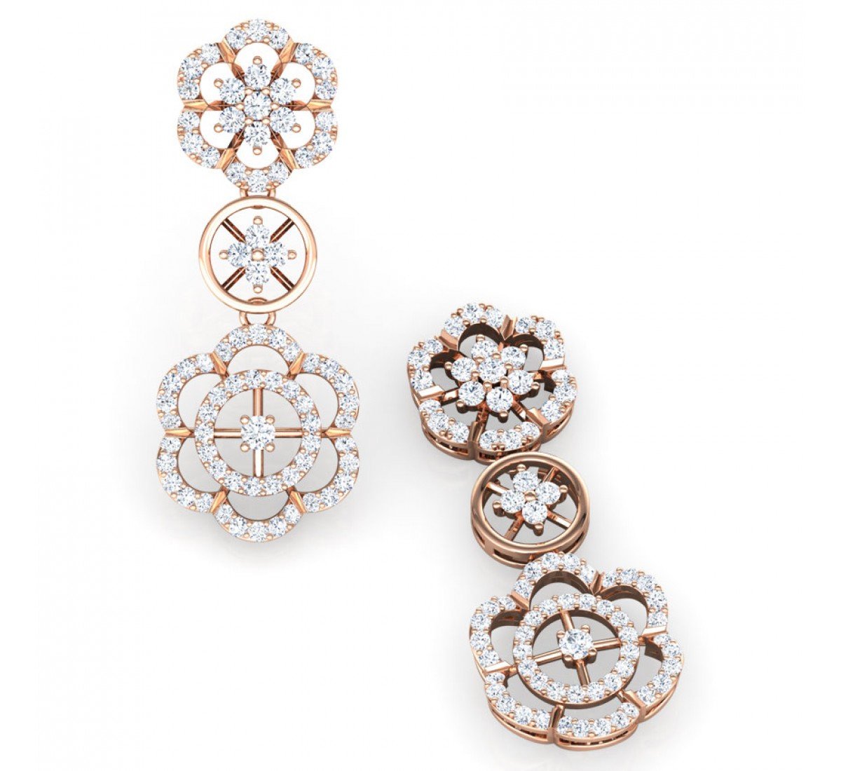 Vortexify Carina Diamond Earrings