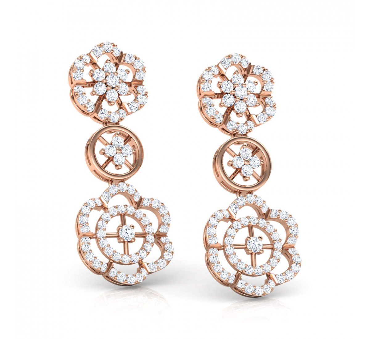 Vortexify Carina Diamond Earrings