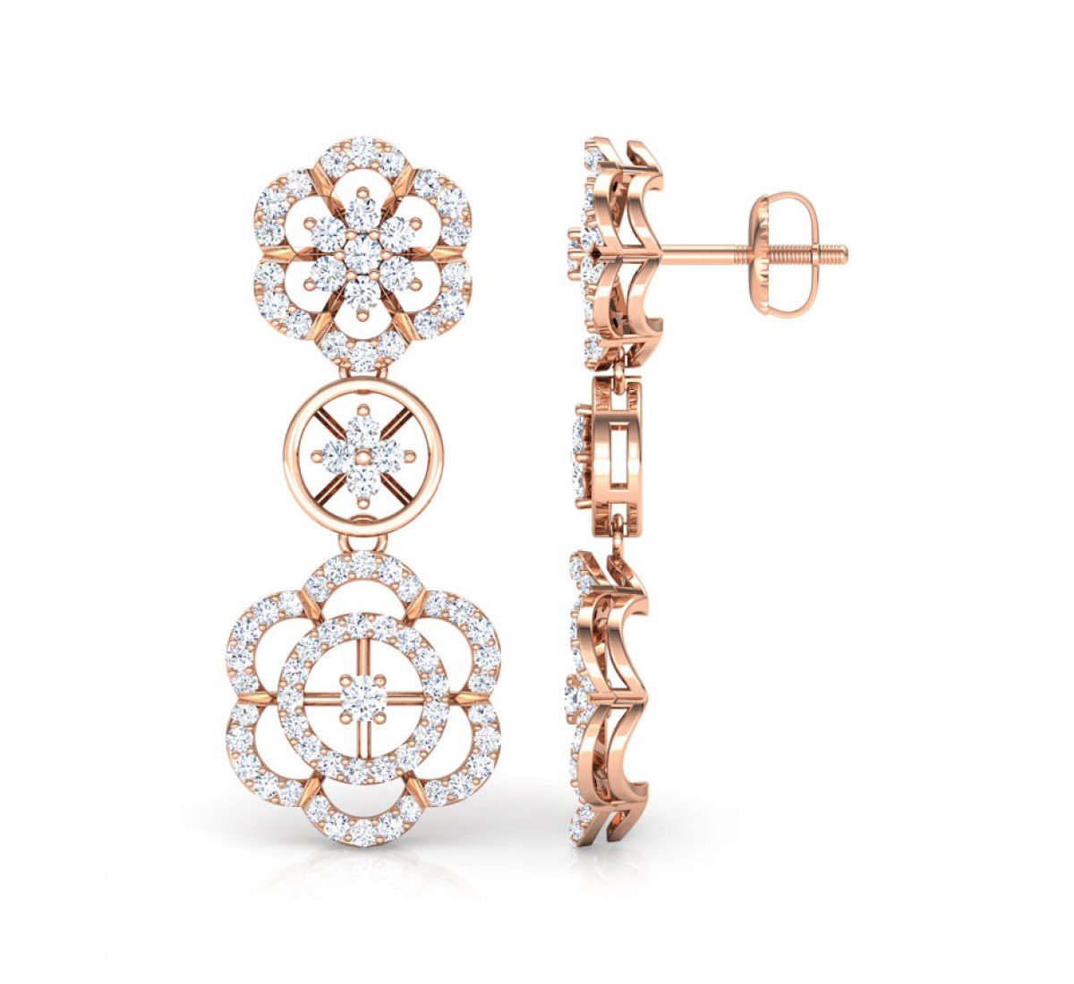 Vortexify Carina Diamond Earrings