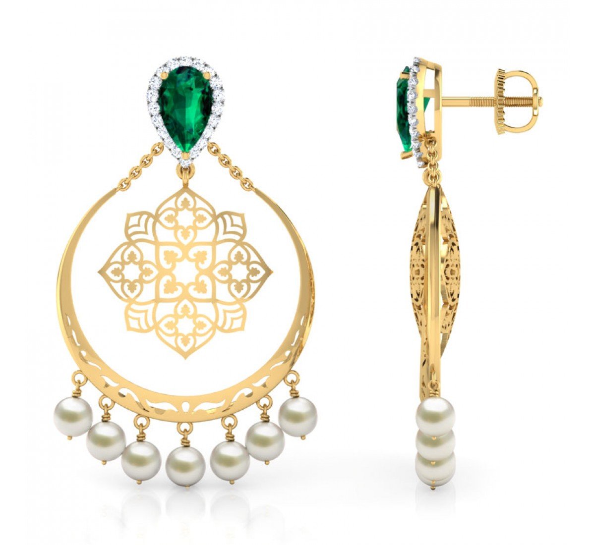 Aegis Diamond Earrings