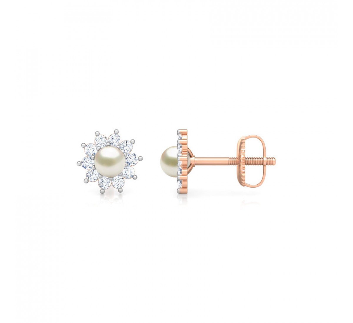 Azure Diamond Earrings